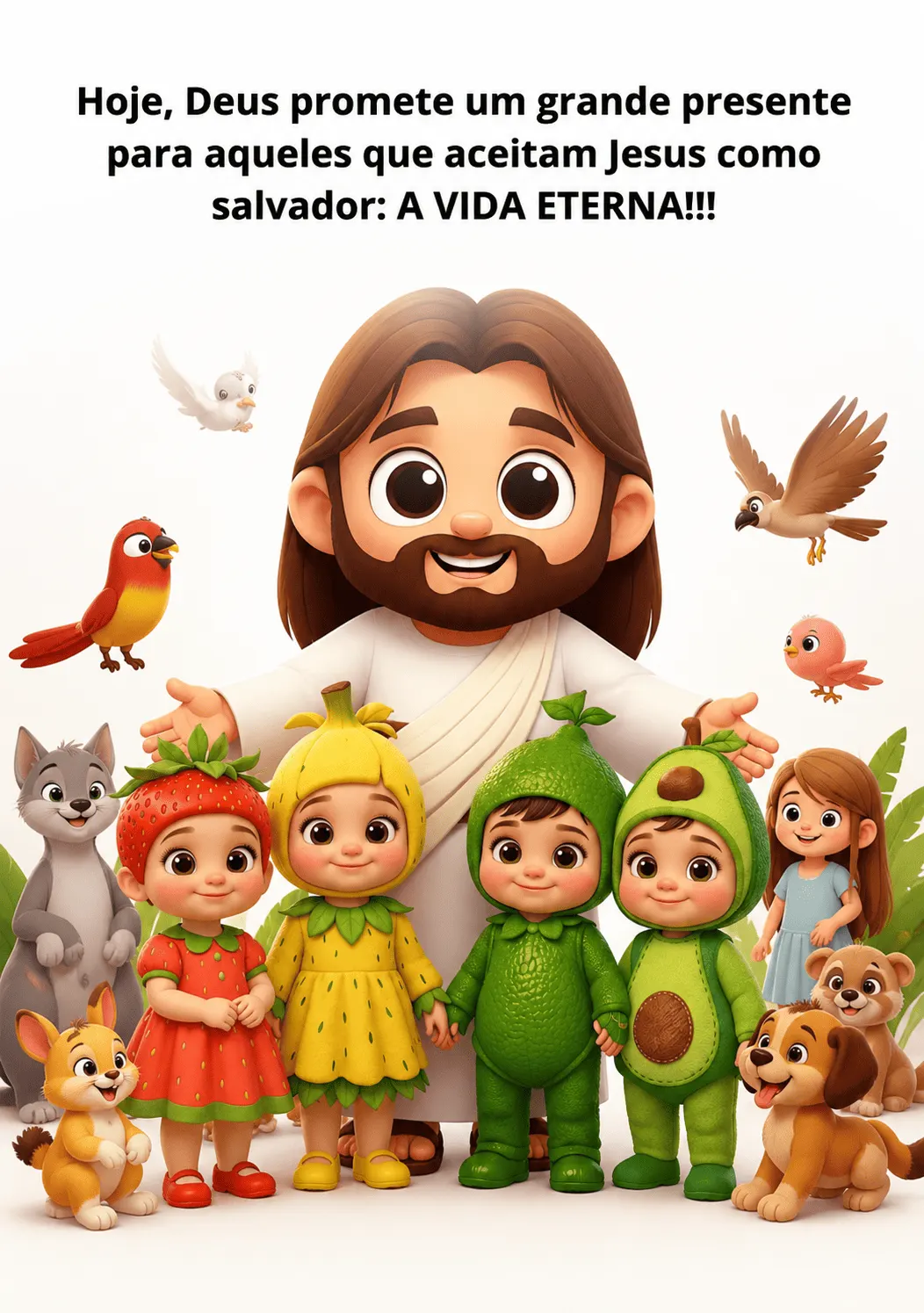 Família cristã fazendo atividades bíblicas